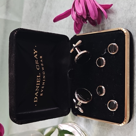 daniel gray Other - Onyx Black Cufflinks Set